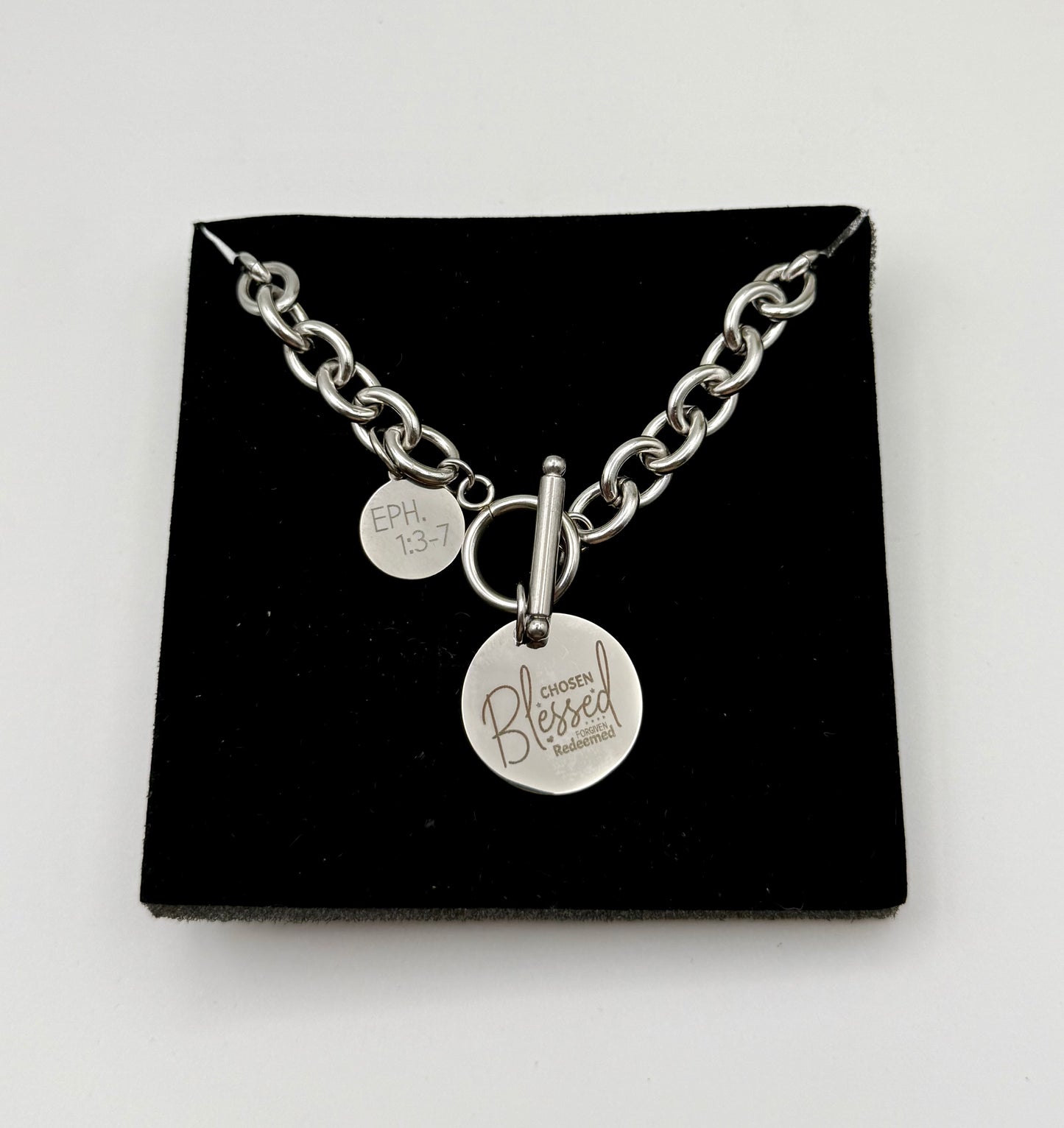Collar - Blessed · Chosen · Forgiven · Redeemed