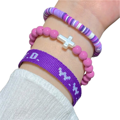WWJD Bracelet Set – Christian Cross Faith Bracelets