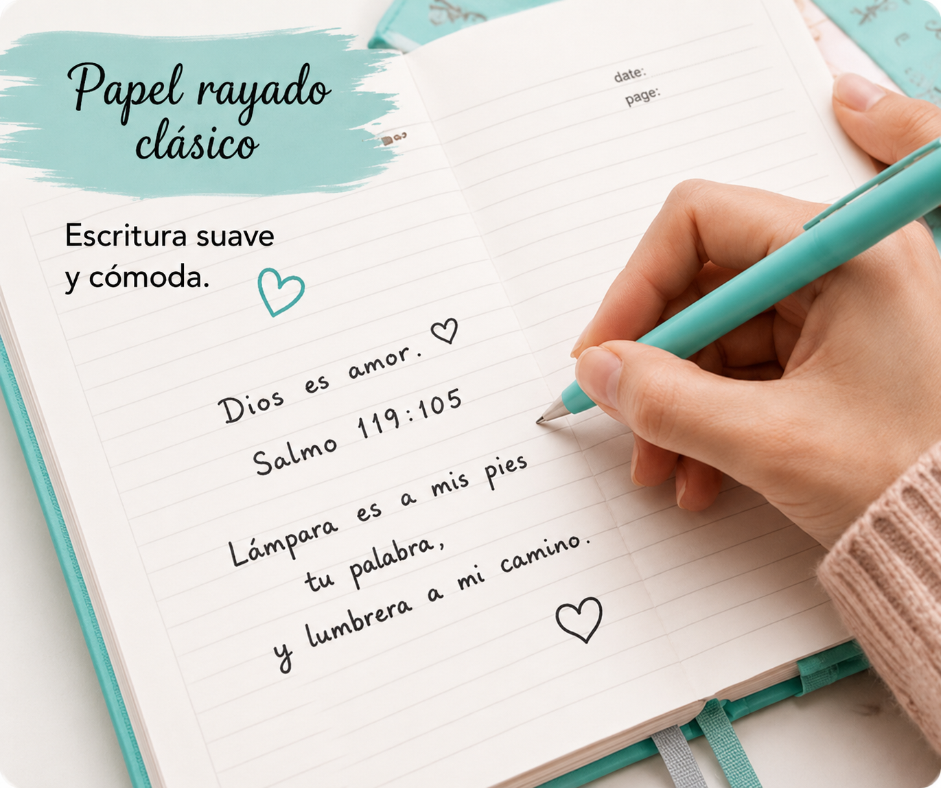 Journal-Lámpara es a mis pies tu palabra y lumbrera a mi camino